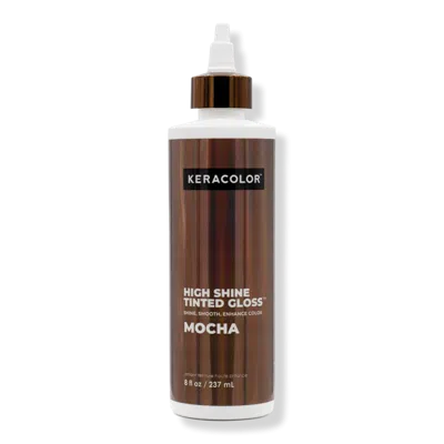 Keracolor High Shine Tinted Gloss - Mocha In Brown