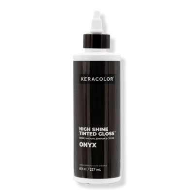 Keracolor High Shine Tinted Gloss - Onyx In Black