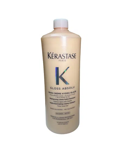 Kerastase Kérastase 33.8oz Gloss Absolu Bain Creme Hydra-glaze In Brown