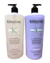 Kerastase 34oz Bain Lumiere, Hydrating Illuminating Shampoo & Conditioner