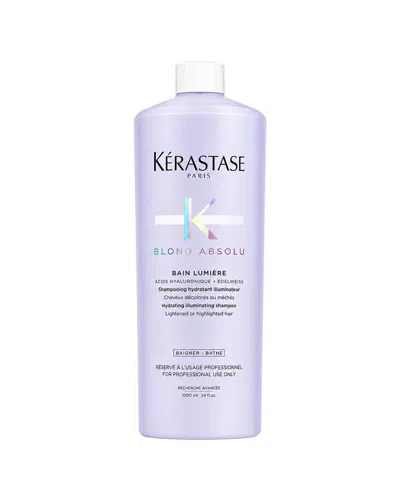 Kerastase Kérastase 34oz Blond Absolu Bain Lumiere Shampoo In Transparent