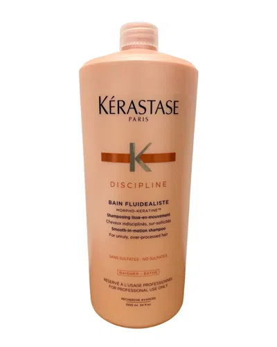 Kerastase 34oz Discipline Bain Fluidealiste Shampoo In Transparent