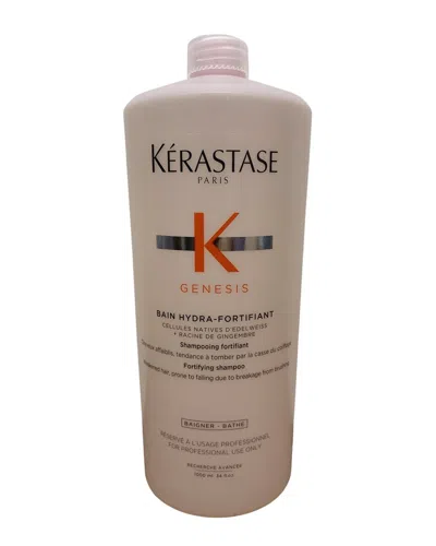 Kerastase 34oz Genesis Bain Ultra-fortifiant Shampoo In Transparent
