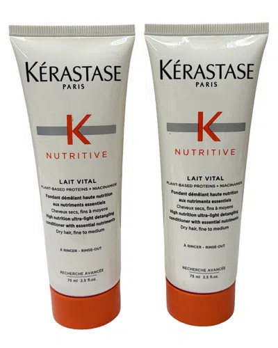 Kerastase Kérastase 5oz 2-pack Nutritive Lait Vital In Transparent