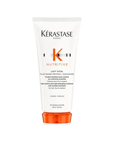 Kerastase Kérastase 6.8oz Nutritive Lait Vital Conditioner In Transparent