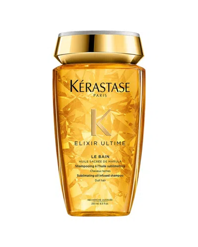 Kerastase Kérastase 8.5oz Elixir Ultime Le Bain Shampoo In Transparent
