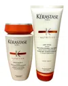 Kerastase Bain Satin 2 Shampoo 8.5oz And Lait Vital 6.8oz Set
