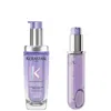 Kerastase Kérastase Blond Absolu L'huile Cicagloss Refillable Hair Oil 75ml And Refill Capsule Duo For Blonde