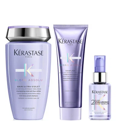 Kerastase Kérastase Blond Absolu Neutralise, Condition And Hydrate Trio In Brown