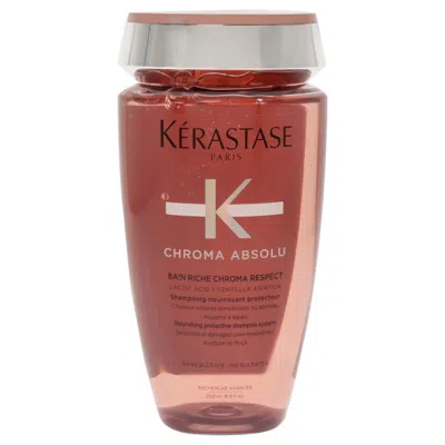 Kerastase Chroma Absolu Bain Riche Respect Shampoo By  For Unisex - 8.5 oz Shampoo In White
