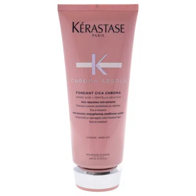 Kerastase Chroma Absolu Fondant Cica Chroma Conditioner By  For Unisex - 6.76 oz Conditioner In Transparent