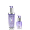 Kerastase Kérastase Blond Absolu Refillable Hair Oil And Refill Capsule Duo, For Blonde Or Lightened Hair With