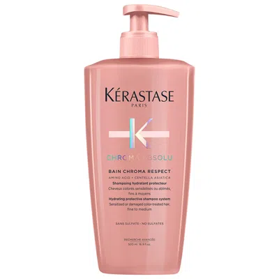 Kerastase Chroma Absolu Shampoo For Fine To Medium Color-treated Hair 16.9 oz / 500 ml In White