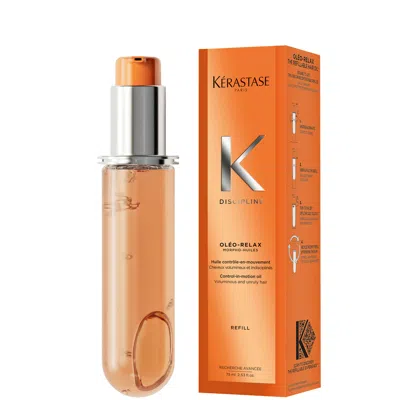 Kerastase Kérastase Discipline L'huile Oleo-relax Refill, Hair Oil For Voluminous And Unruly Hair In Orange