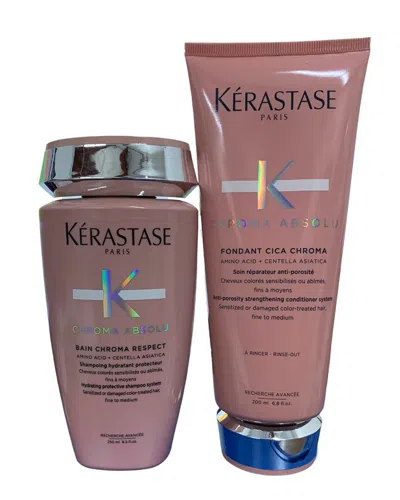 Kerastase Fondant Cica Chroma & Chroma Absolu Bain Chroma Respect Original