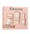Kerastase Gloss Absolu Anti-frizz Glossy Hair Haircare Gift Set In Transparent