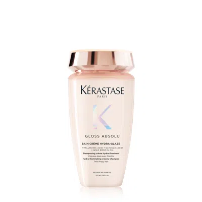 Kerastase Gloss Absolu Bain Crème Hydra-glaze Anti-frizz Luxury Shampoo In Transparent