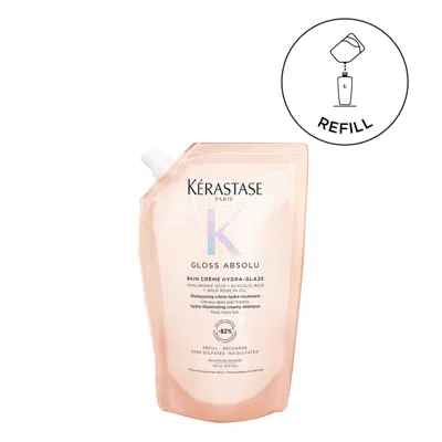 Kerastase Gloss Absolu Bain Crème Hydra-glaze Anti-frizz Luxury Shampoo In Transparent