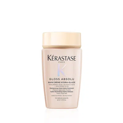 Kerastase Gloss Absolu Bain Crème Hydra-glaze Anti-frizz Luxury Shampoo In Transparent