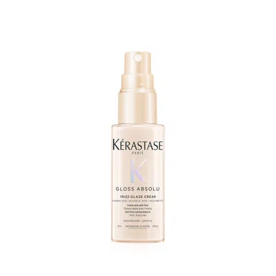 Kerastase Gloss Absolu Frizz-glaze Heat Protecting Cream In Transparent