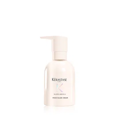 Kerastase Gloss Absolu Frizz-glaze Heat Protecting Cream In Transparent