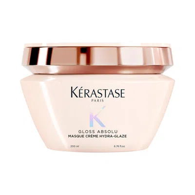 Kerastase Gloss Absolu High-shine Anti-frizz Mask For Medium To Thick Hair 6.8 Oz/200 ml In Transparent