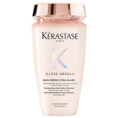 Kerastase Gloss Absolu High-shine Anti-frizz Shampoo For Medium To Thick Hair 8.45 Oz/250 ml In Transparent
