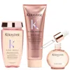 Kerastase Kérastase Gloss Absolu Shampoo, Conditioner And Oil Trio, With Wild Rose