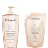Kerastase Kérastase Gloss Absolu Shampoo Refill Duo, With Glycolic Acid, Hyaluronic Acid & Wild Rose