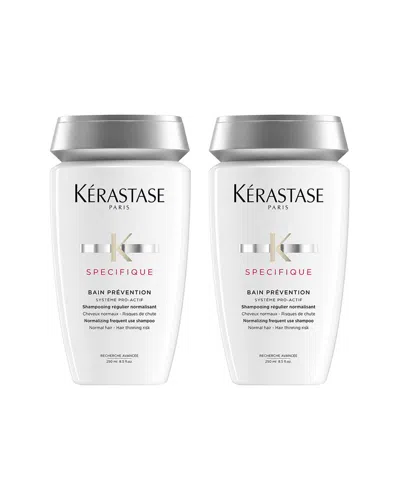 Kerastase Kérastase Kérastase Specifique Bain Prevention Shampoo - Pack Of 2 In White