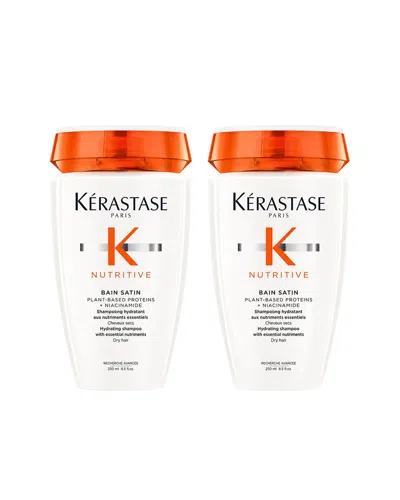 Kerastase Kérastase Nutritive Bain Satin Shampoo - Pack Of 2