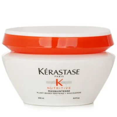 Kerastase Nutritive Masquintense Deep Nutrition Ultra Concentrated Soft Mask With Essential Nutrimen In White