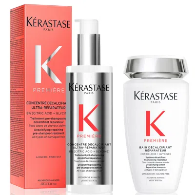 Kerastase Kérastase Première Decalcifying Repairing Pre-shampoo And Shampoo For Damaged Hair With Pure Citric In Brown