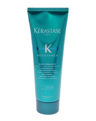 Kerastase Resistance Bain Therapiste 8.5oz Shampoo In Transparent