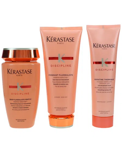 Kerastase Kérastase Unisex 13.6oz Discipline Fondant Holiday Kit 2024