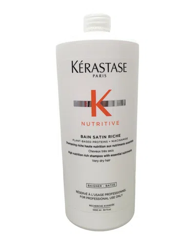 Kerastase Kérastase Unisex 34oz Bain Satin Riche Shampoo In White