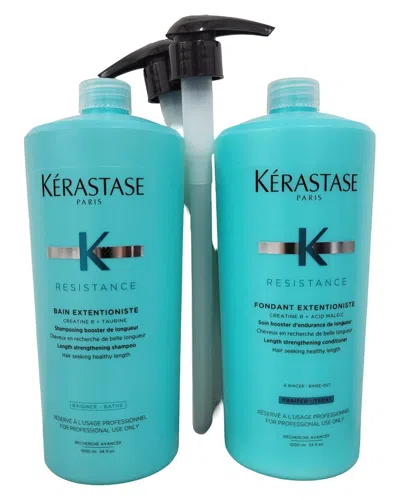 Kerastase Kérastase Unisex 34oz Duo Resistance Bain Extentioniste Shampoo & Conditioner