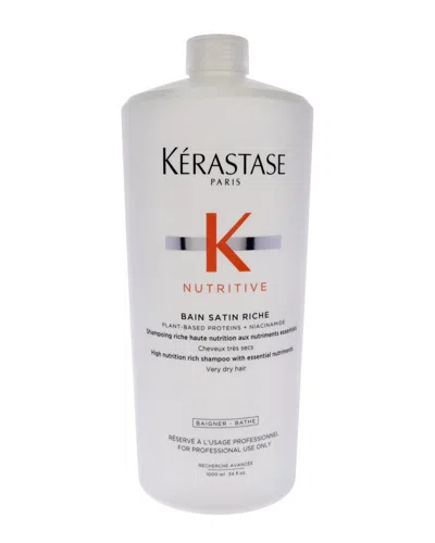 Kerastase Kérastase Unisex 34oz Nutritive Bain Satin Riche Shampoo In Transparent