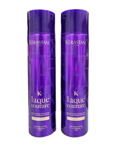 Kerastase Kérastase Unisex 8.8 X 2oz 2 Pack Laque Couture Micro Mist Fixing In Purple