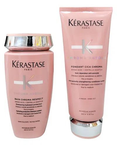 Kerastase Kérastase Unisex Bain Chroma Respect No Sulfates & Fondant Cica Chroma Duo