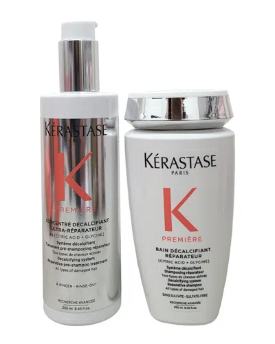 Kerastase Kérastase Unisex Premiere Concentre Decalcifiant Reparative Pre-shampoo Treatment & Premiere Sulfate In White
