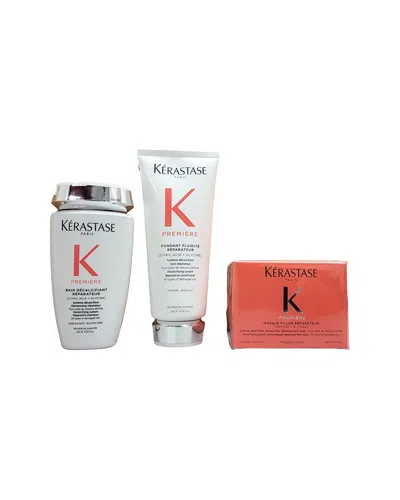 Kerastase Kérastase Unisex Premiere Sulfate-free Hair Repair Shampoo, Fondant Fluidite & Masque Filler Reparat In Transparent