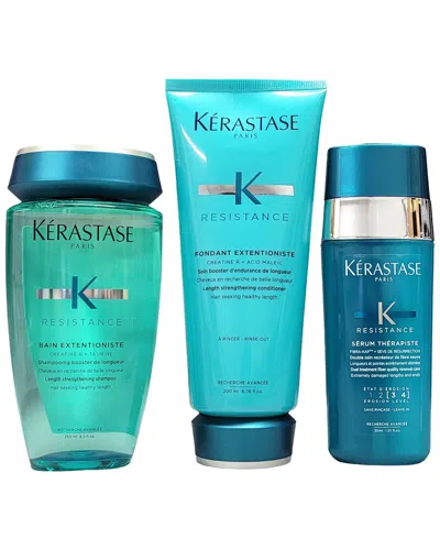 Kerastase Kérastase Unisex Resistance Bain Extentioniste Trio In White