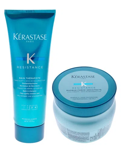 Kerastase Kérastase Unisex Resistance Bain Therapiste Shampoo And Resistance