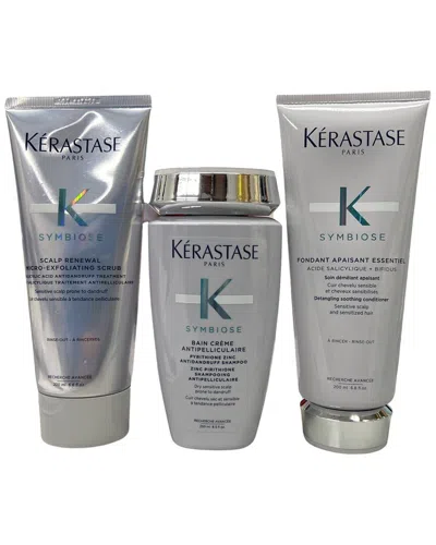 Kerastase Kérastase Unisex Symbiose Bain Creme Antipelliculai Trio In White