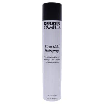 Keratin Complex Firm Hold Hairspray By  For Unisex - 9 oz Hairspray In White