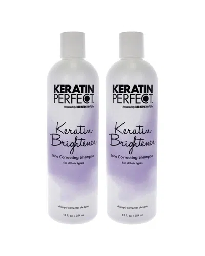 KERATIN PERFECT KERATIN PERFECT UNISEX 12OZ KERATIN BRIGHTENER SHAMPOO - PACK OF 2