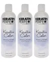 Keratin Perfect Unisex 12oz Keratin Color Shampoo - Pack Of 3