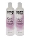 Keratin Perfect Unisex 12oz Keratin Daily Shampoo - Pack Of 2