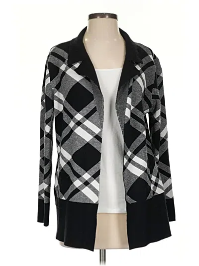 Pre-owned Keren Hart Cardigan Sweater In Black
